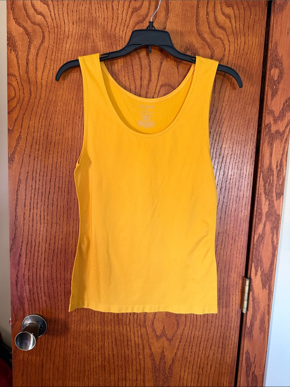 Worthington Sunflower Yellow Scoop Neck Tank